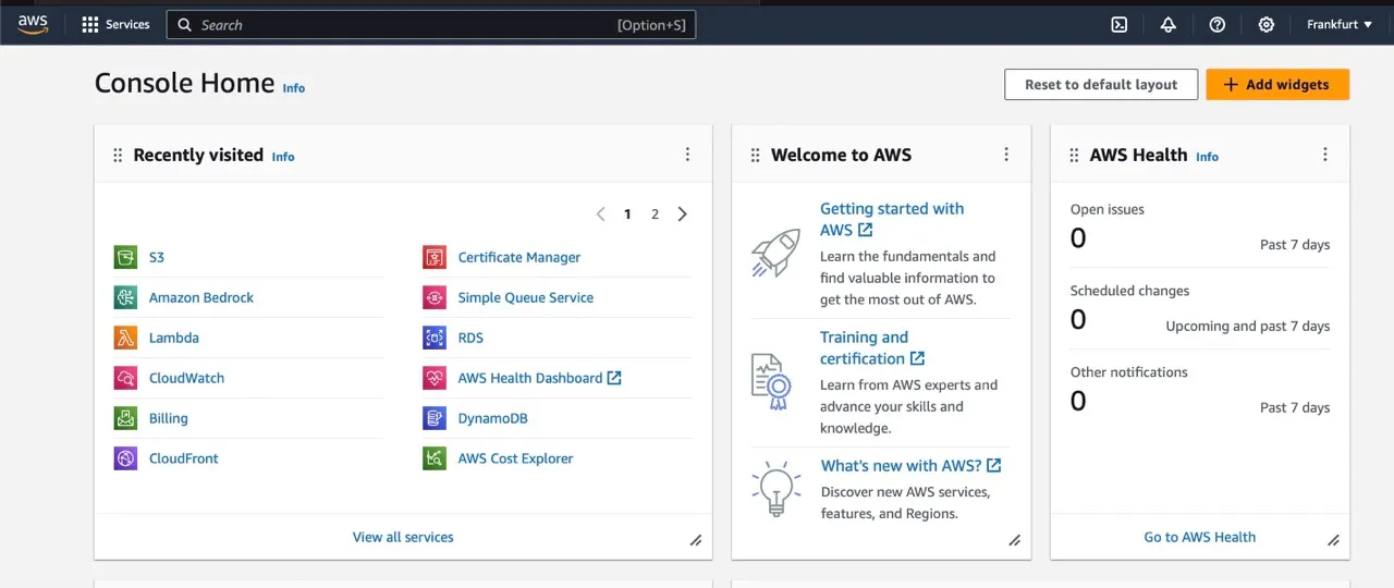 AWS Console